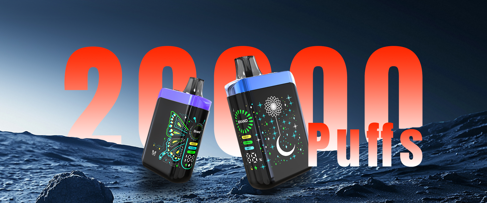 ESMOO A25 3D Smart Display Disposable Vape