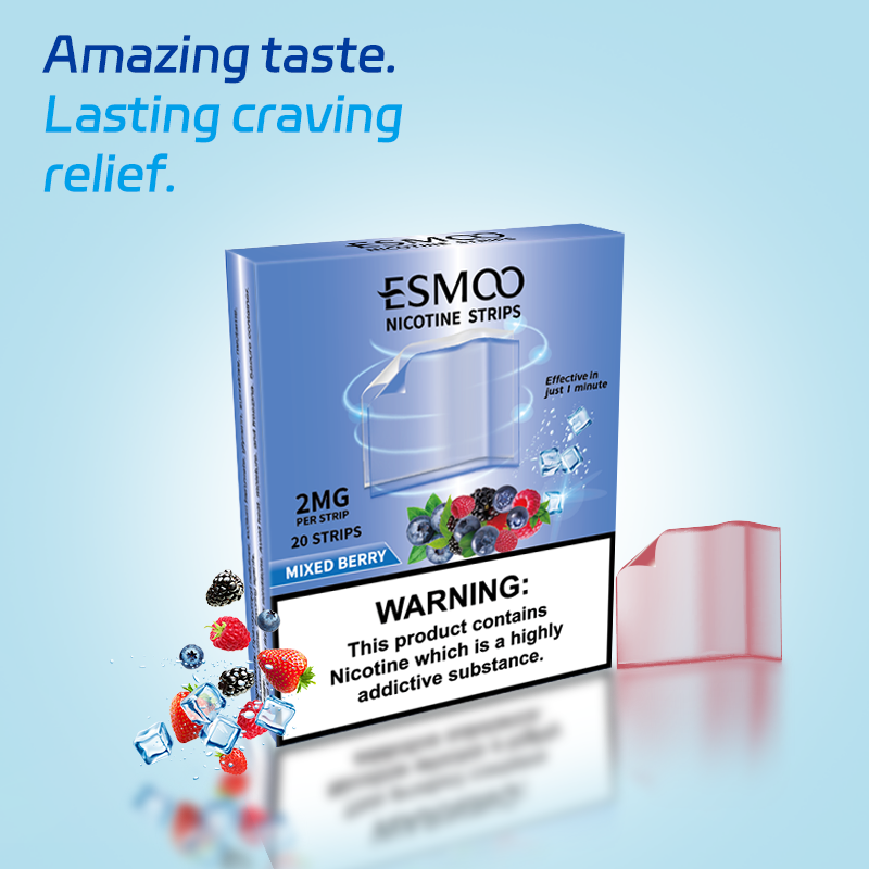 ESMOO 2mg Nicotine Strips
