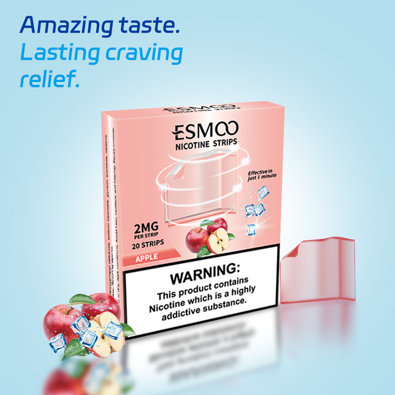 ESMOO 2mg Nicotine Strips