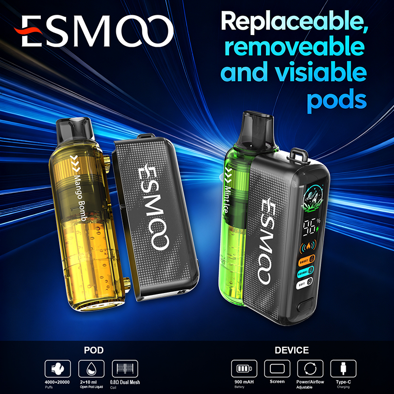 ESMOO C18 Removable Pod Vape