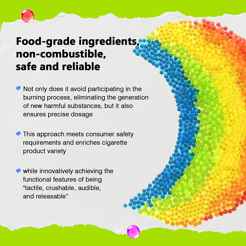 ESMOO Cigarette Burst Beads